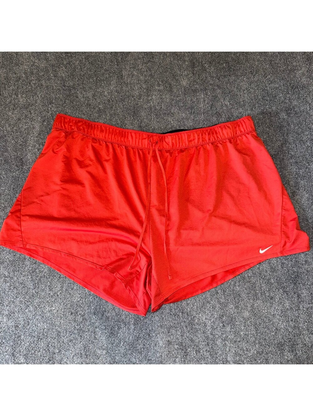 Nike Dri-Fit Womens 3XL Red Baggy Athletic Shorts Vtg y2k 90s Rare